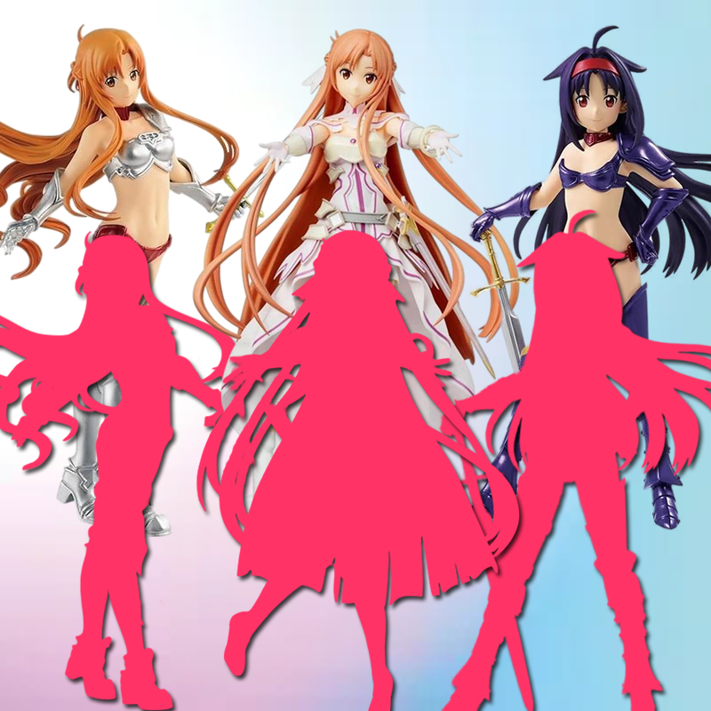 Resin Art Online - ฟิกเกอร์งานแฮนด์เมดระดับพรีเมียม Sword Art Online ตัวละครหญิง Asuna