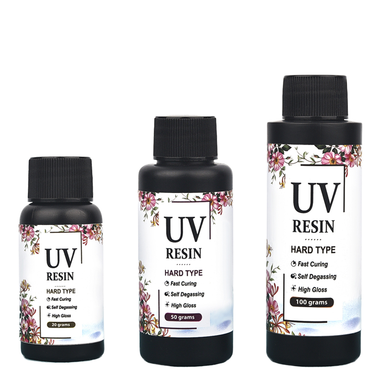 Uv Resin Clear Hard - 20g/50g/100g คริสตัลเรซิ่น UV กาว DIY เครื่องประดับทําความแข็งสูงแห้งเร็ว
