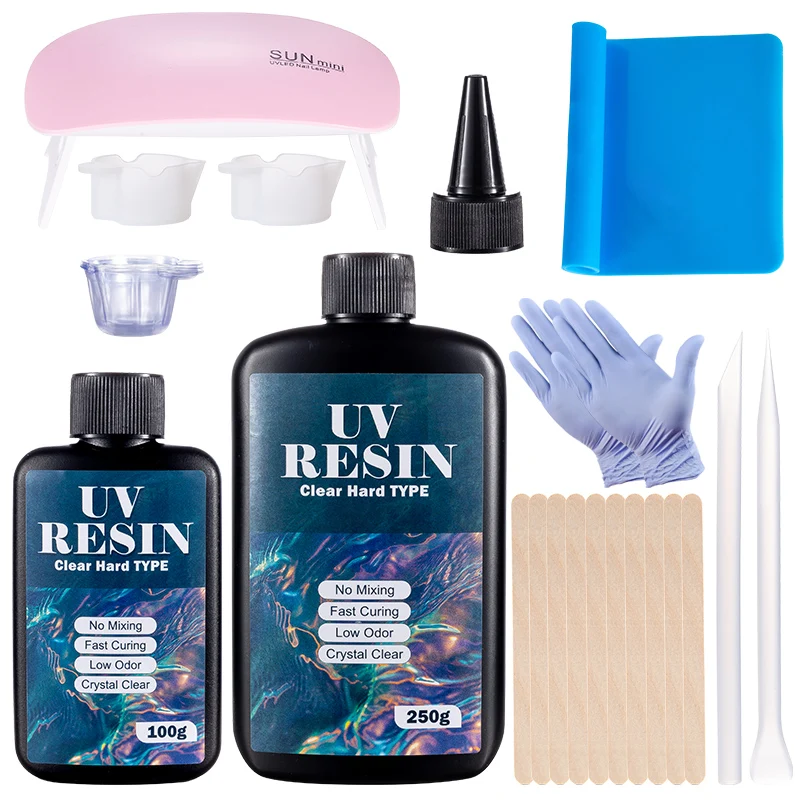 Uv Resin Clear Hard - Hard UV เรซิ่นกาวชุด Fast Curing อีพ็อกซี่เรซิ่น