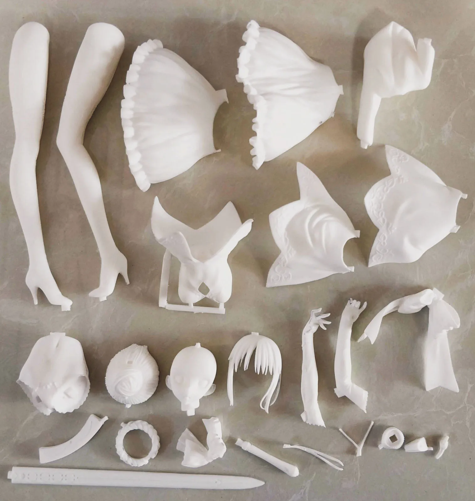 Resin Art Online - อะนิเมะ saber Fate/Grand Order Art ออนไลน์ชุด