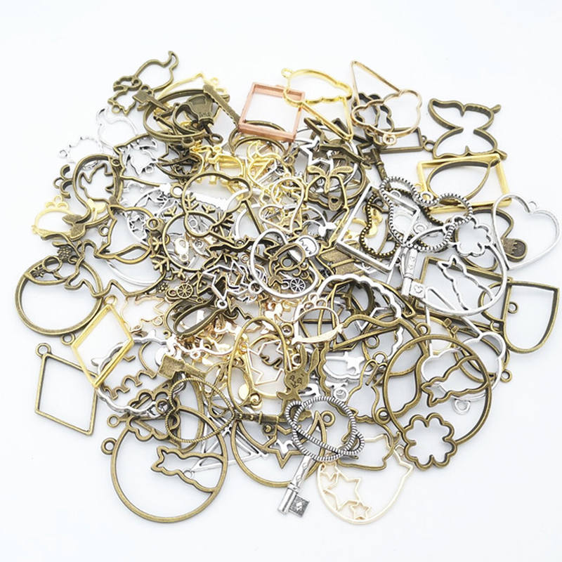 Resin Art Liquid - 50g 100g DIY ผสม Charms จี้กรอบ