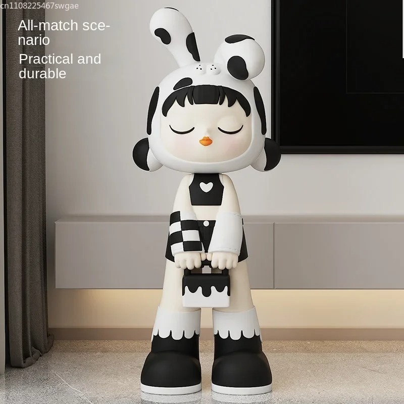 รูปปั้นการ์ตูนสาวศิลปะ โมเดลตั - Resin Art Decor บทวิจารณ์และราคา