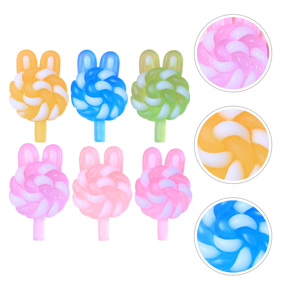 24 ชิ้น จี้รูปกระต่ายการ์ตูนน่ - Resin Art Handmade บทวิจารณ์และราคา