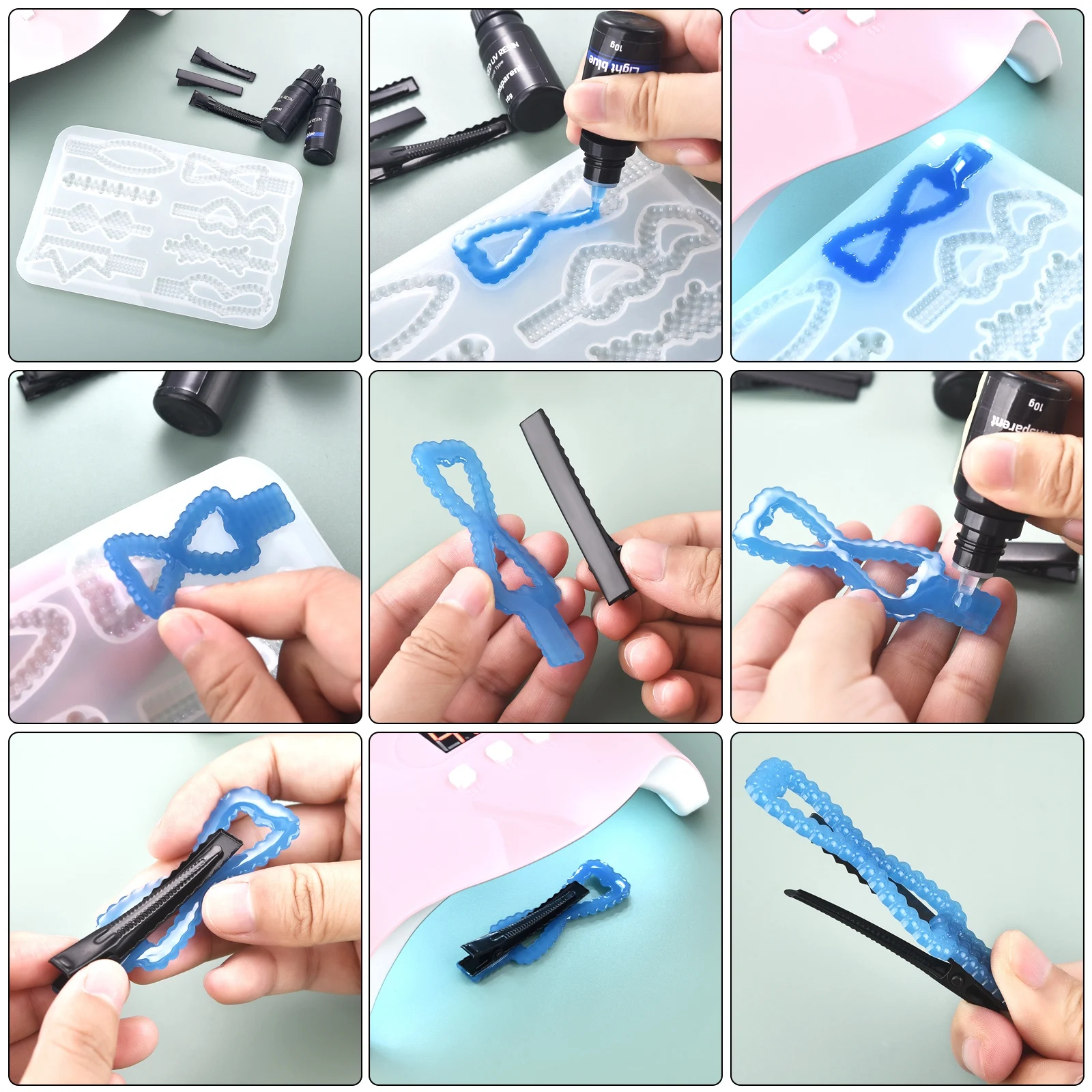 17 สีกาวเรซิน UV 10ml กาวอีพ็อ - Uv Resin Clear Hard บทวิจารณ์และราคา
