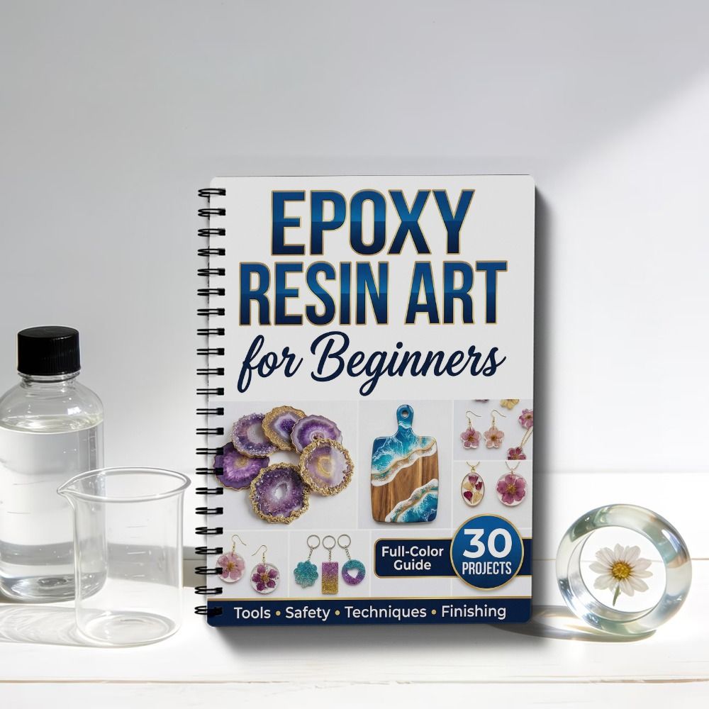 คู่มือศิลปะเรซินอีพ็อกซี่แบบที - Resin Art Tutorial บทวิจารณ์และราคา