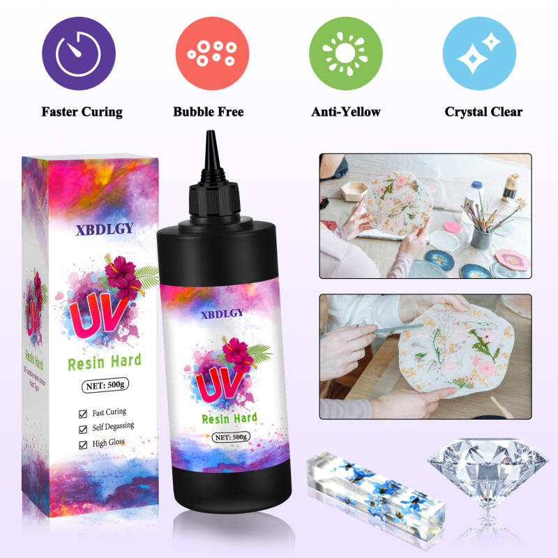 กาวเรซิ่น UV แข็ง 200 กรัม/250 - Uv Resin Clear Hard บทวิจารณ์และราคา