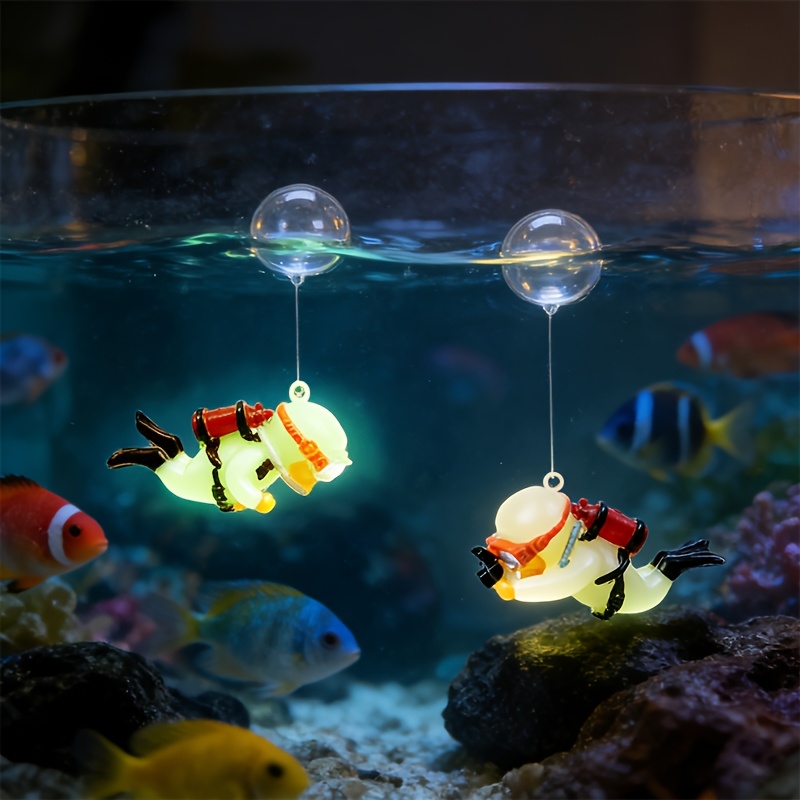 ของตกแต่งตู้ปลาเรซิ่นรูปนักดำน - Resin Art Underwater บทวิจารณ์และราคา