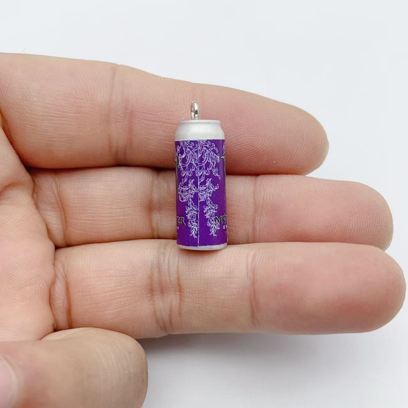 10 ชิ้น จี้เรซินรูปกระป๋องเครื - Resin Art Earrings บทวิจารณ์และราคา
