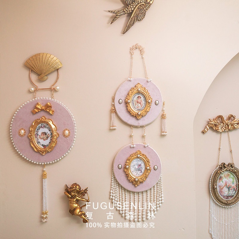 กรอบรูปกำมะหยี่สีชมพูสไตล์ยุโร - Resin Art Frame บทวิจารณ์และราคา