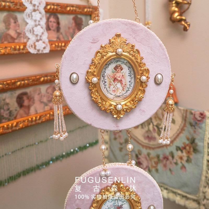 กรอบรูปกำมะหยี่สีชมพูสไตล์ยุโร - Resin Art Frame บทวิจารณ์และราคา