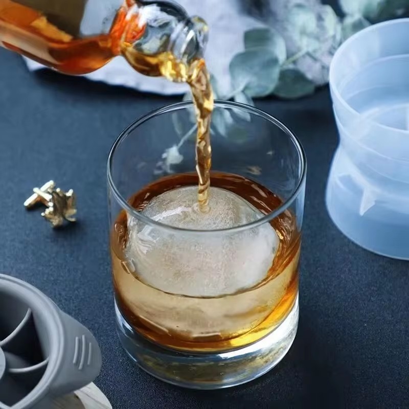 2PCS ซิลิโคนทรงกลม ICE CUBE Mo - Silicone Mold Ocean บทวิจารณ์และราคา