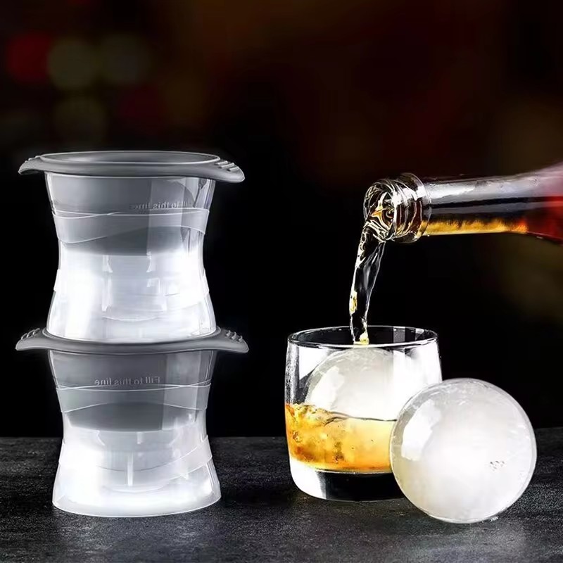 2PCS ซิลิโคนทรงกลม ICE CUBE Mo - Silicone Mold Ocean บทวิจารณ์และราคา