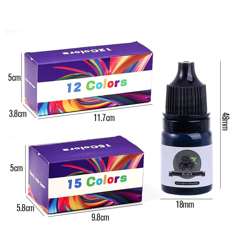 สีผสมเรซิ่นอีพ็อกซี่ 24 สีสดใส - Uv Resin Clear Hard บทวิจารณ์และราคา
