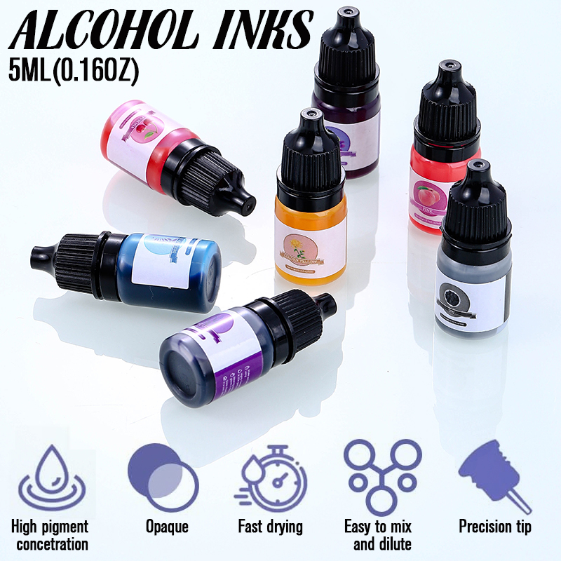 สีผสมเรซิ่นอีพ็อกซี่ 24 สีสดใส - Uv Resin Clear Hard บทวิจารณ์และราคา