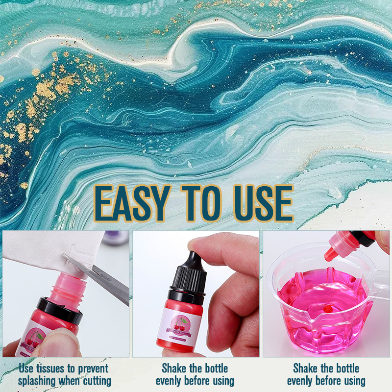 สีผสมเรซิ่นอีพ็อกซี่ 24 สีสดใส - Uv Resin Clear Hard บทวิจารณ์และราคา