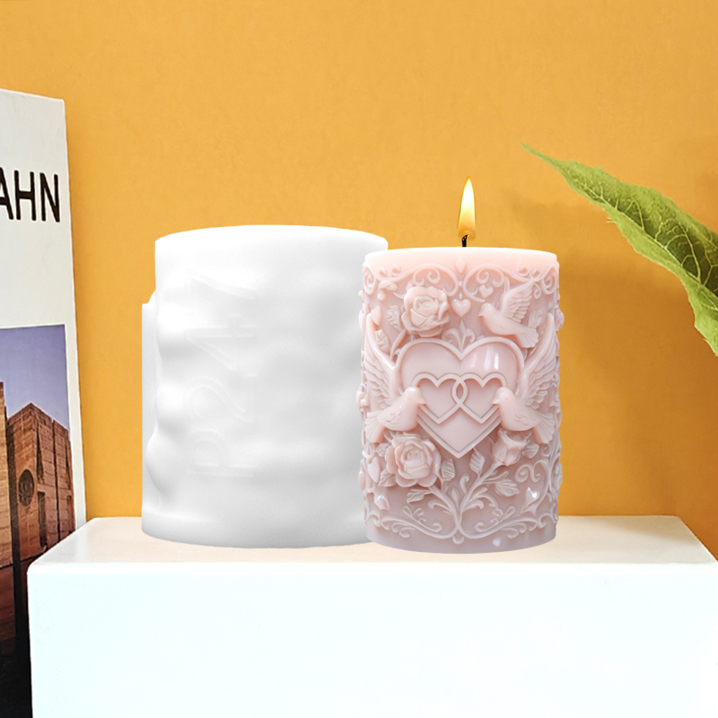 แม่พิมพ์ซิลิโคนรูปเทียนรูปหัวใ - Resin Art For Rose บทวิจารณ์และราคา