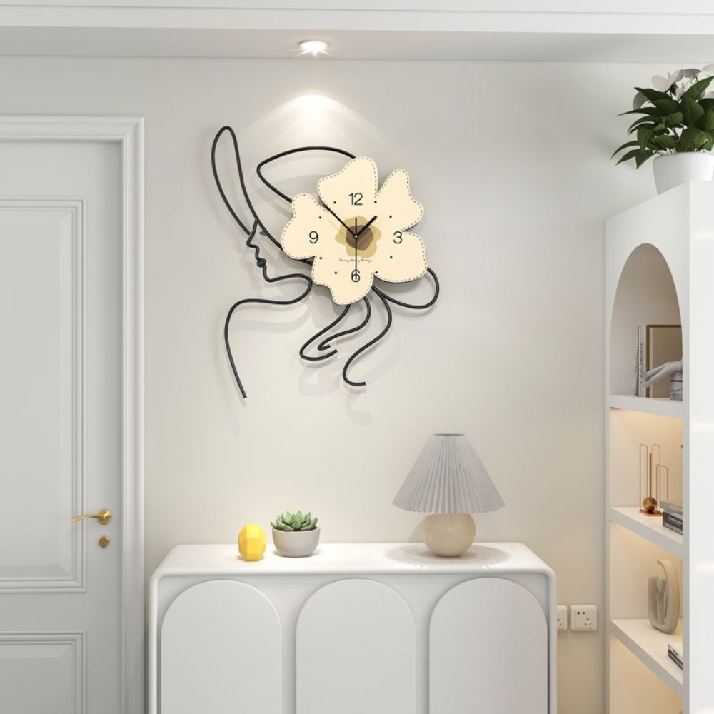 ห้องนั่งเล่นนาฬิกาแขวนขนาดใหญ่ - Resin Art Wall Clock บทวิจารณ์และราคา