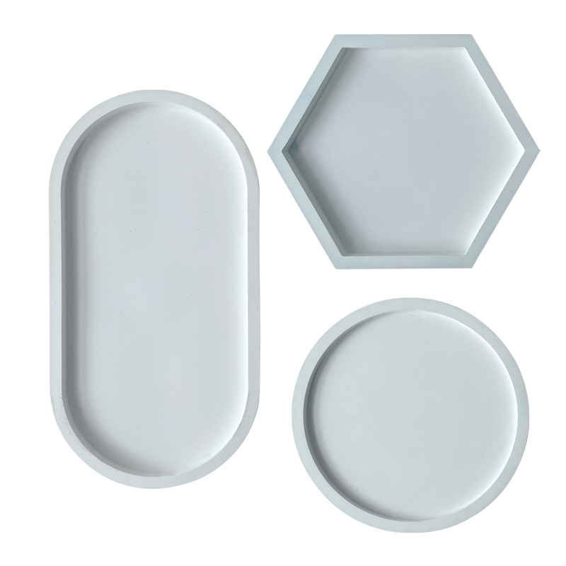 รอบ Coaster แม่พิมพ์ซิลิโคน DI - Resin Art Tray บทวิจารณ์และราคา