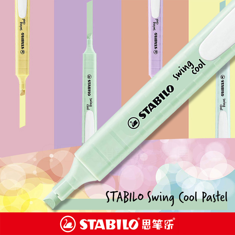 6 Pcs STABILO Highlighter 275  - Stabilo Marker Swing Cool บทวิจารณ์และราคา