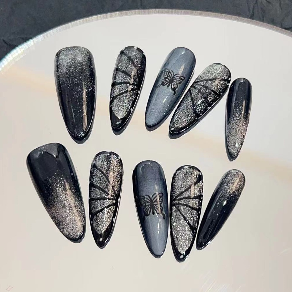 10pcs Black Cat's Eye Handmade - Resin Art Online บทวิจารณ์และราคา