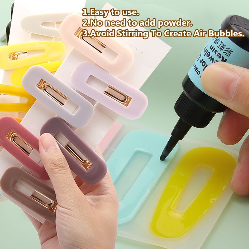 สีสันสดใสเรซิน UV กาว Ultravio - Uv Resin Clear Hard บทวิจารณ์และราคา
