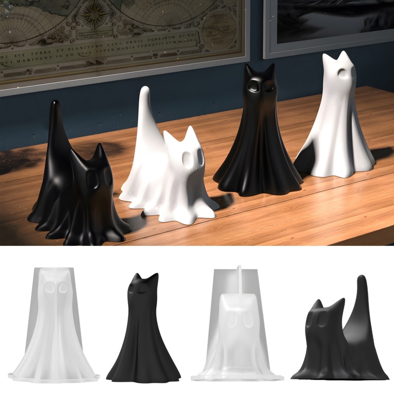 Ghost Cat ฮาโลวีนเดสก์ท็อปเครื - Resin Art Liquid บทวิจารณ์และราคา