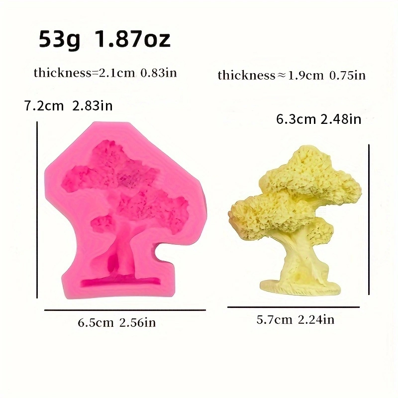 แม่พิมพ์ซิลิโคนรูปต้นบอนไซขนาด - Silicone Mold Ocean บทวิจารณ์และราคา