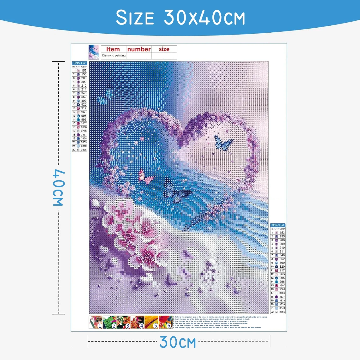 ภาพวาดเพชรแบบไร้กรอบ 1 ชิ้น ภา - Resin Art Canvas บทวิจารณ์และราคา