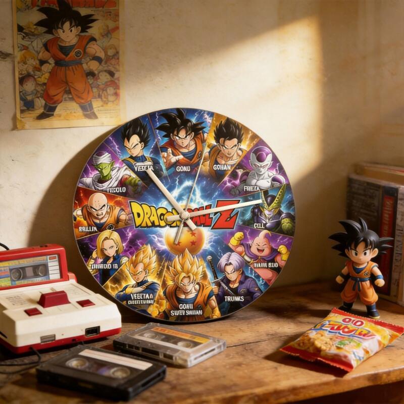 นาฬิกาแขวนผนังทรงกลมลายดราก้อน - Resin Art Wall Clock บทวิจารณ์และราคา