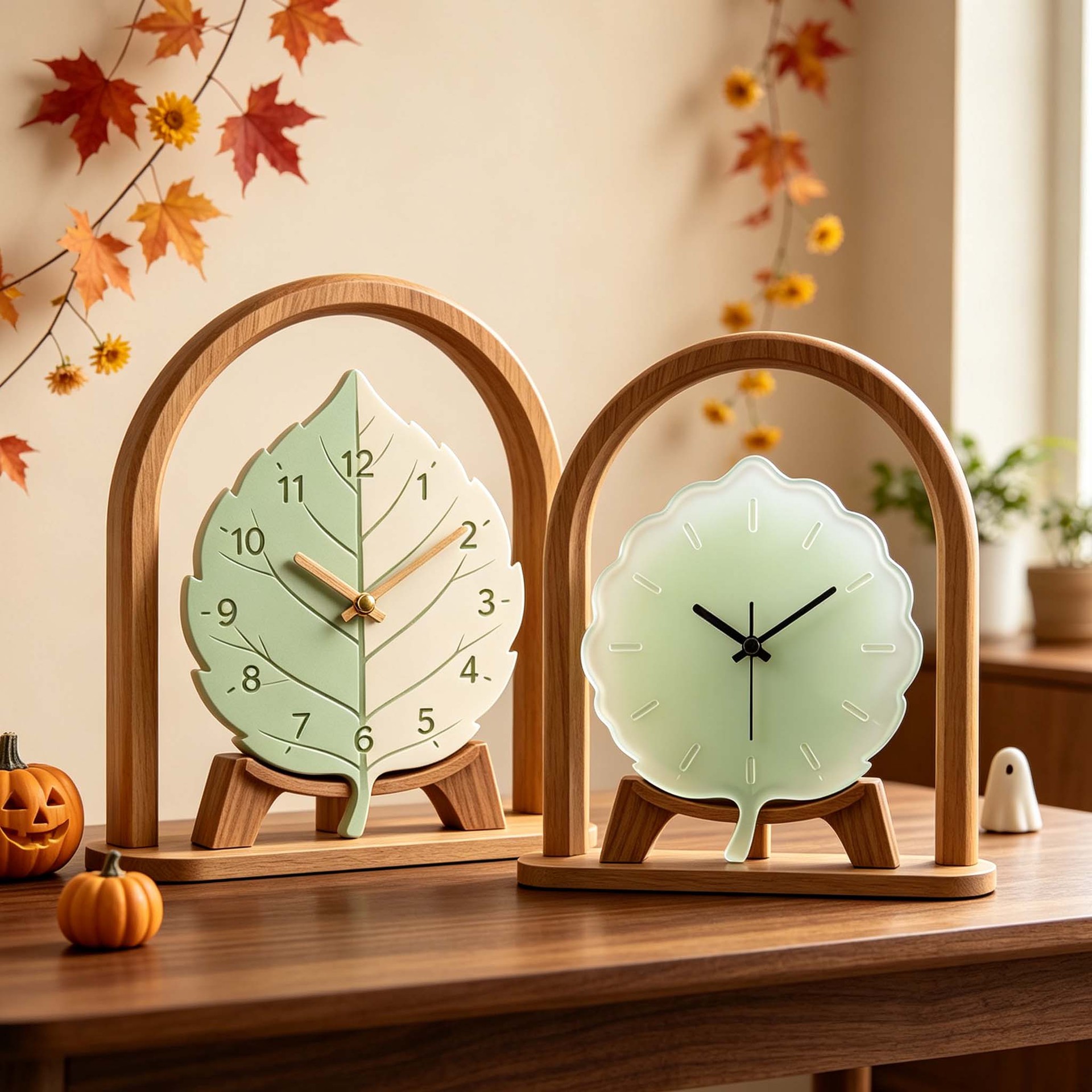 แม่พิมพ์ซิลิโคนรูปใบไม้สำหรับห - Resin Art Wall Clock บทวิจารณ์และราคา