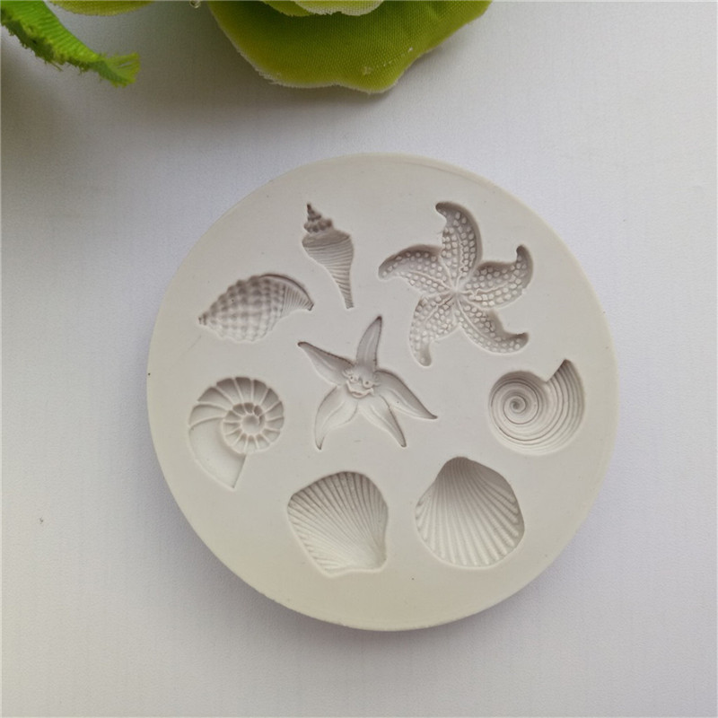 ใหม่【แม่พิมพ์ซิลิโคนเค้กช็อกโก - Silicone Mold Ocean บทวิจารณ์และราคา