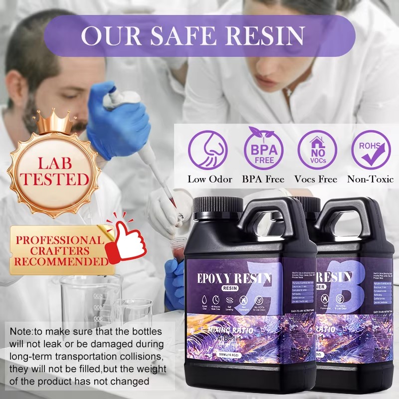 ผสมง่าย 1:1 ชุดเรซินอีพ็อกซี่ค - Uv Resin Clear Hard บทวิจารณ์และราคา