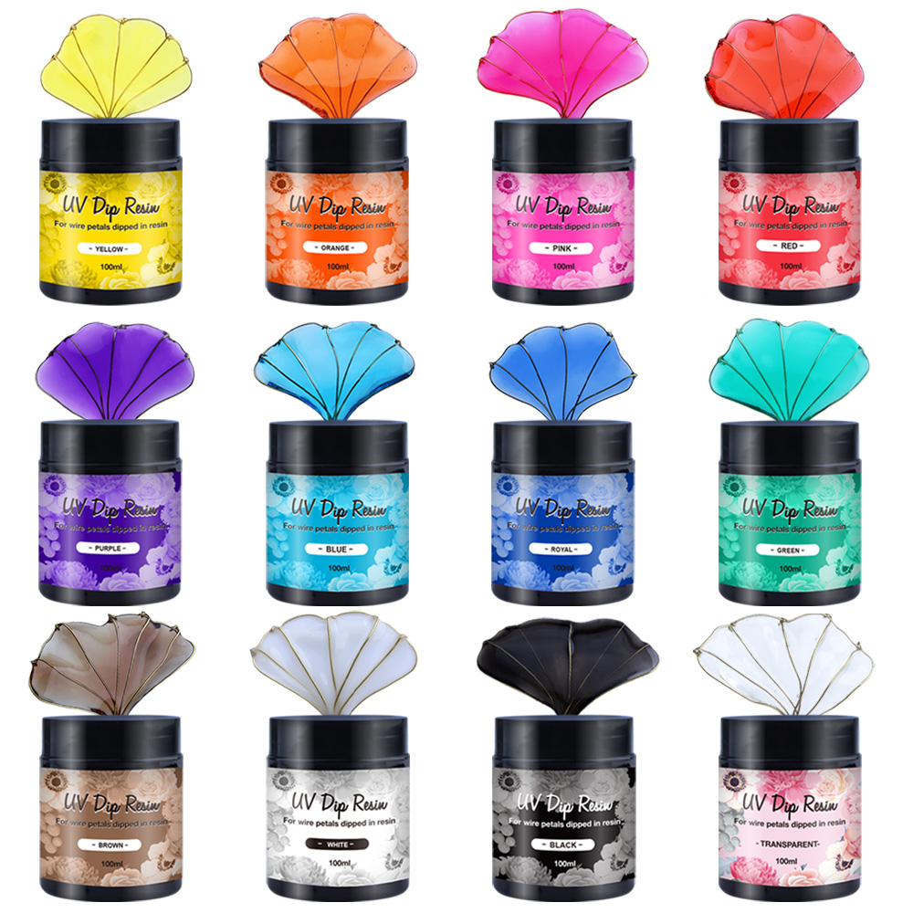 เรซิ่นจุ่ม UV 12 สี (พิเศษสำหร - Resin Art Liquid บทวิจารณ์และราคา