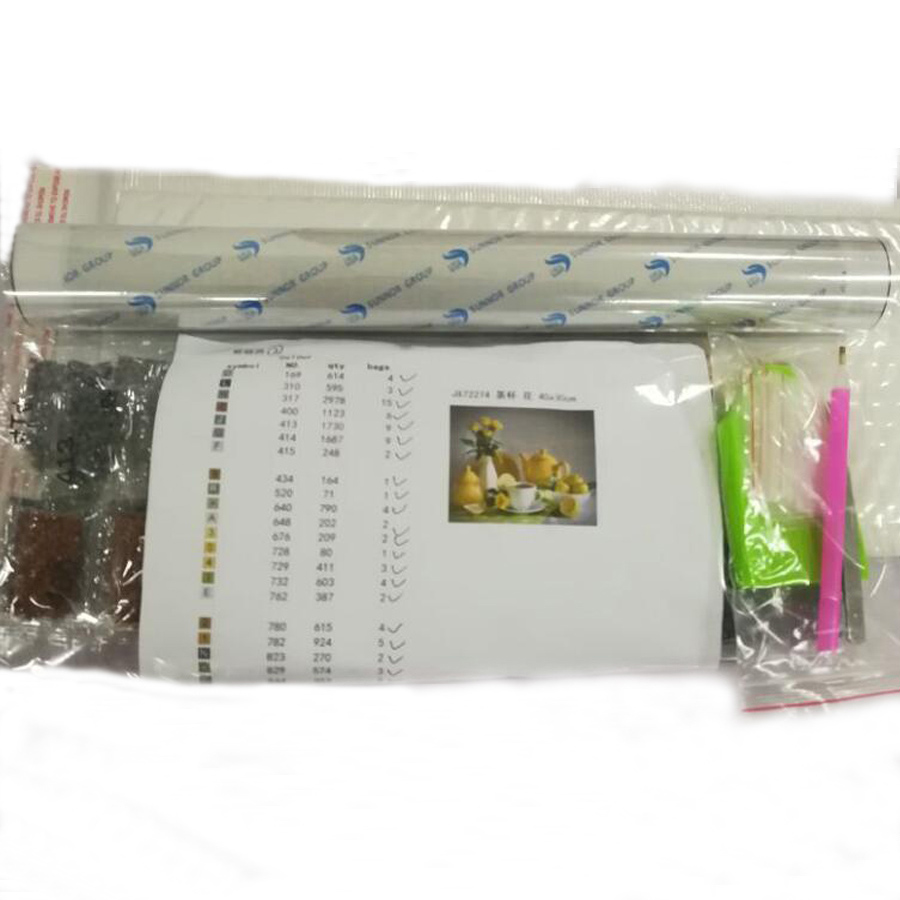 ขนาดใหญ่ขนาด 5D Diy ภาพวาดเพชร - Resin Art Box บทวิจารณ์และราคา