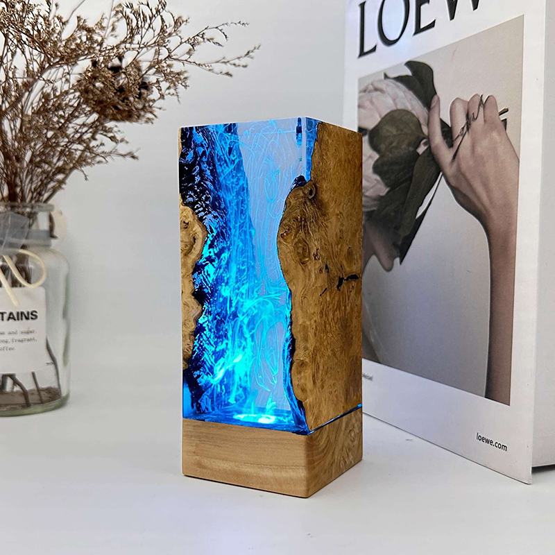 โคมไฟเรซิ่นรูปทรงสิ่งมีชีวิตใน - Resin Art Underwater บทวิจารณ์และราคา