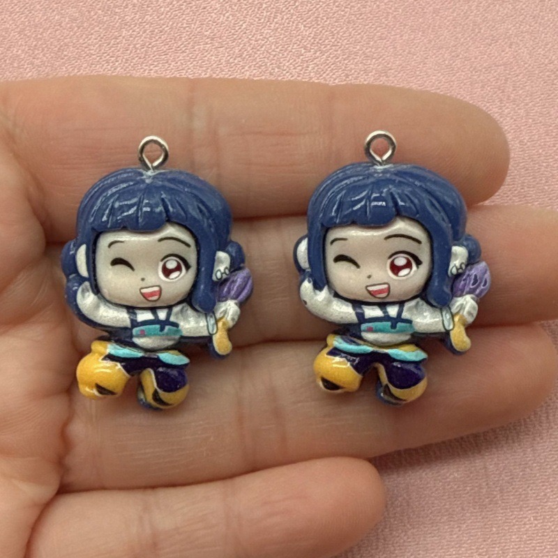 จี้การ์ตูนเรซิ่น 10 ชิ้น, ต่าง - Resin Art Handmade บทวิจารณ์และราคา