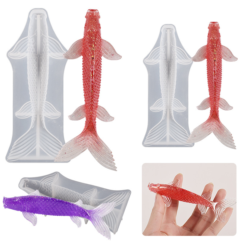 แม่พิมพ์เรซิ่นอีพ็อกซี่รูปปลาค - Silicone Mold Ocean บทวิจารณ์และราคา