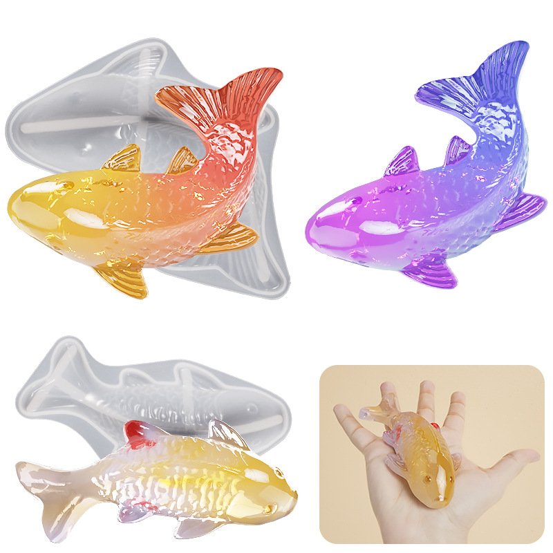 แม่พิมพ์เรซิ่นอีพ็อกซี่รูปปลาค - Silicone Mold Ocean บทวิจารณ์และราคา