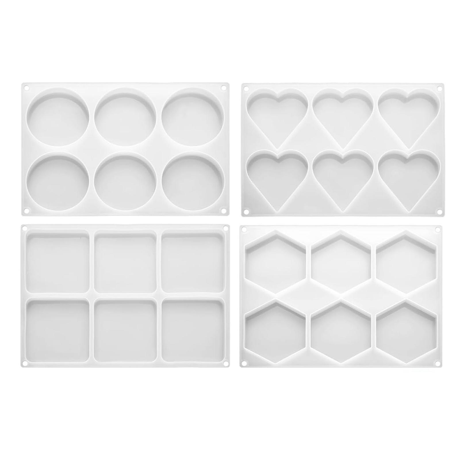 แม่พิมพ์เรซิ่นแบบลึก 4 ชิ้น ขอ - Coaster Mold Square บทวิจารณ์และราคา