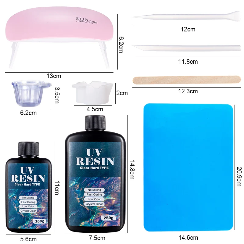เรซิ่นใส UV ชนิดแข็ง 100 กรัม/ - Uv Resin Clear Hard บทวิจารณ์และราคา
