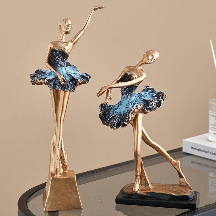 รูปปั้นนักเต้นบัลเลต์สุดหรูสไต - Resin Art Stand บทวิจารณ์และราคา