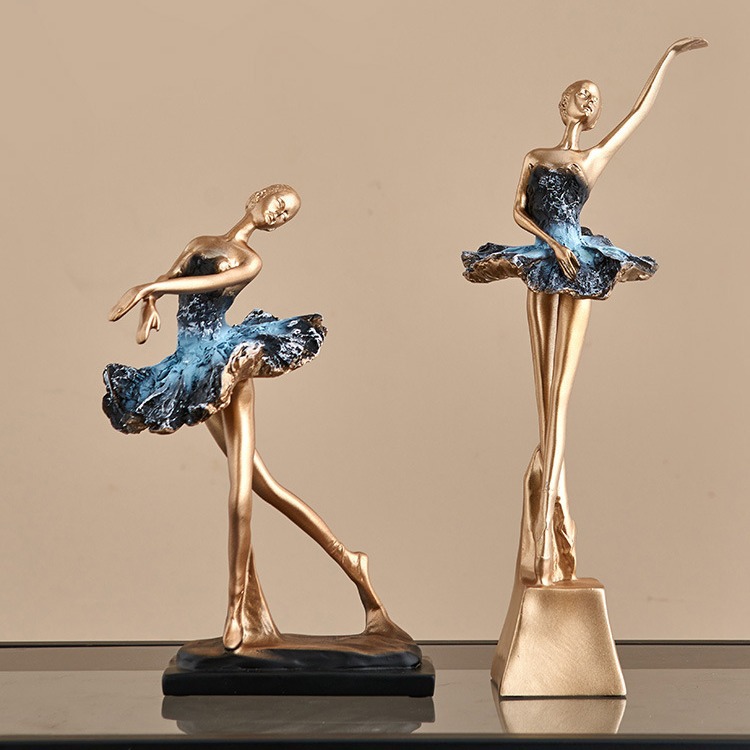 รูปปั้นนักเต้นบัลเลต์สุดหรูสไต - Resin Art Stand บทวิจารณ์และราคา
