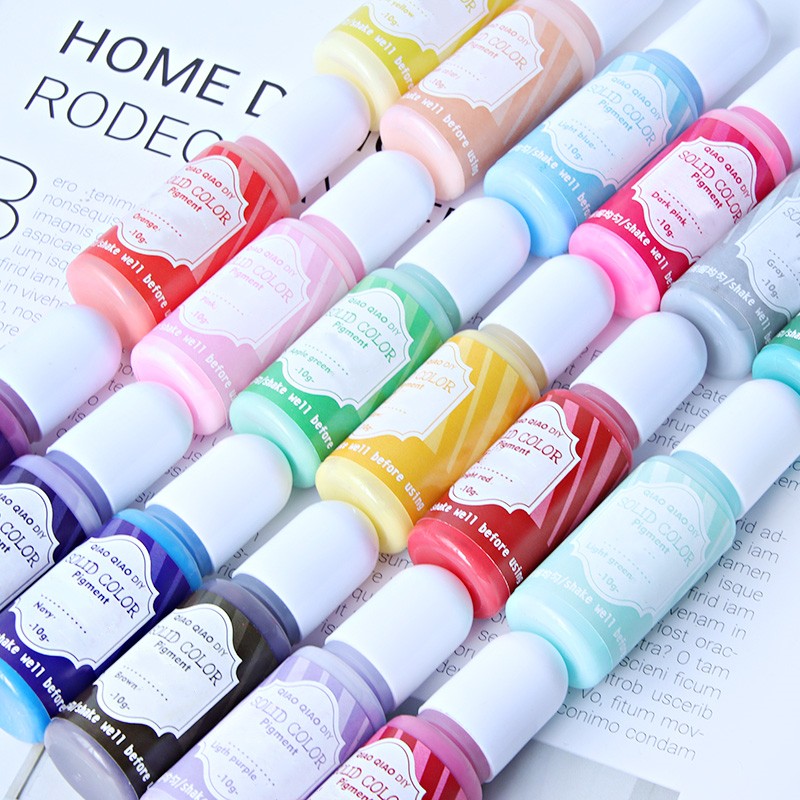 สีผสมเรซิ่นอีพ็อกซี่แบบน้ำ 18  - Resin Art Liquid บทวิจารณ์และราคา