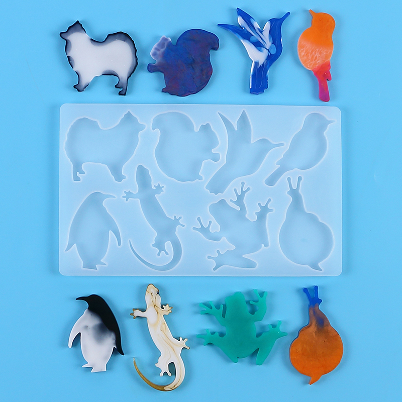 แม่พิมพ์พวงกุญแจแฟนซีรูปสัตว์ใ - Silicone Mold Ocean บทวิจารณ์และราคา