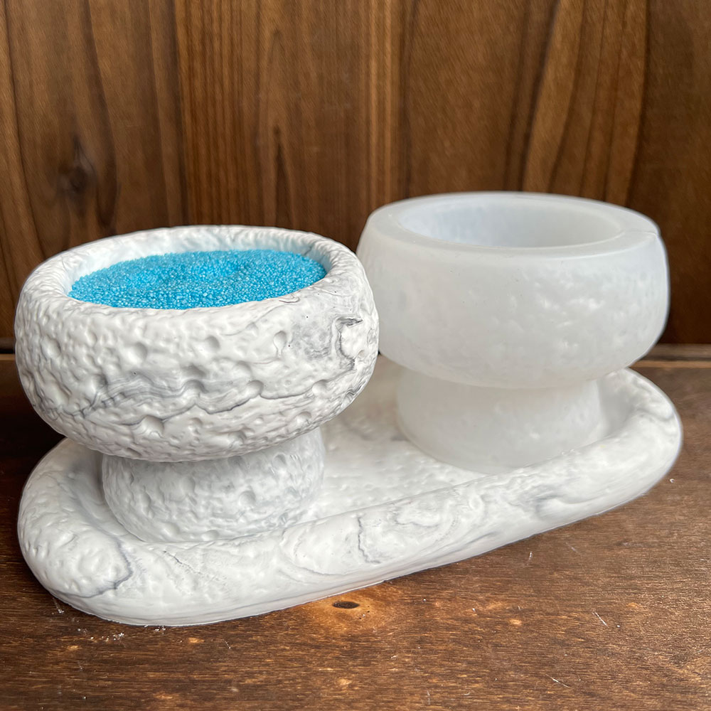DIY ซิลิโคนเทียนผู้ถือแม่พิมพ์ - Resin Art Tray บทวิจารณ์และราคา