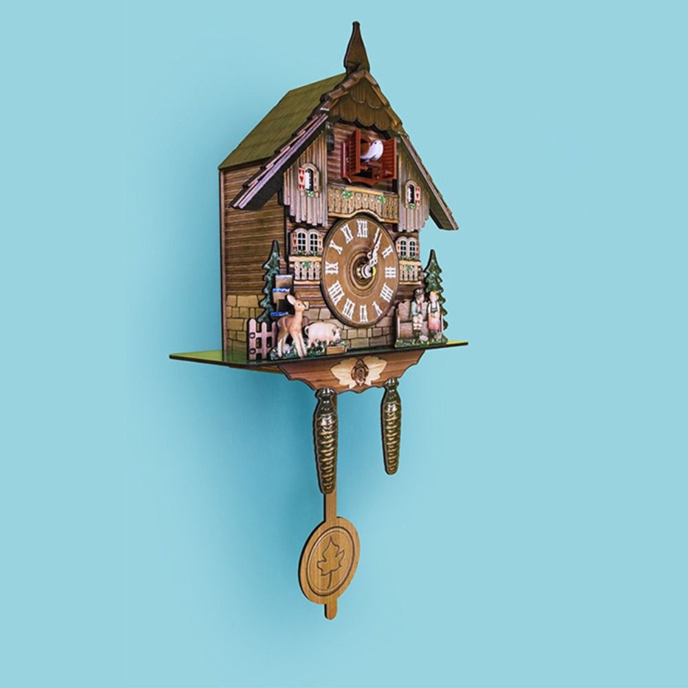 นาฬิกาไม้แขวนผนังไม้ลูกตุ้มนาฬ - Resin Art Wall Clock บทวิจารณ์และราคา