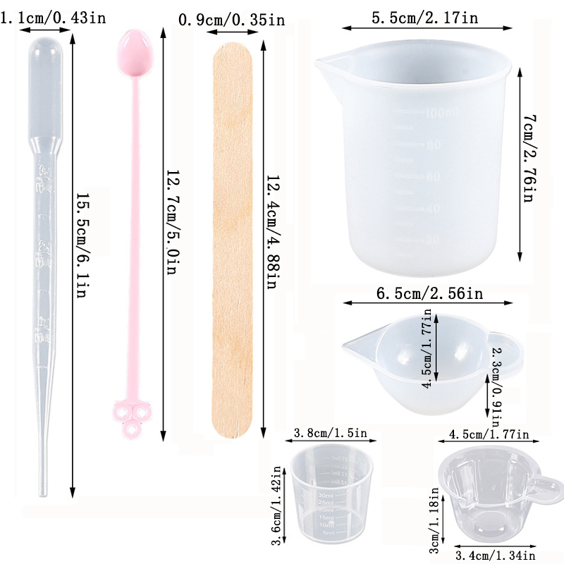 ชุดเครื่องมือหล่อเรซิ่นอีพ็อกซ - Resin Art Liquid บทวิจารณ์และราคา