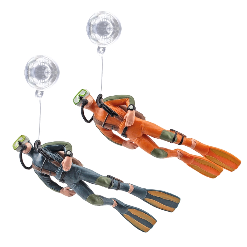 Aquarium DIVER ตกแต่งลอยเรซิ่น - Resin Art Underwater บทวิจารณ์และราคา