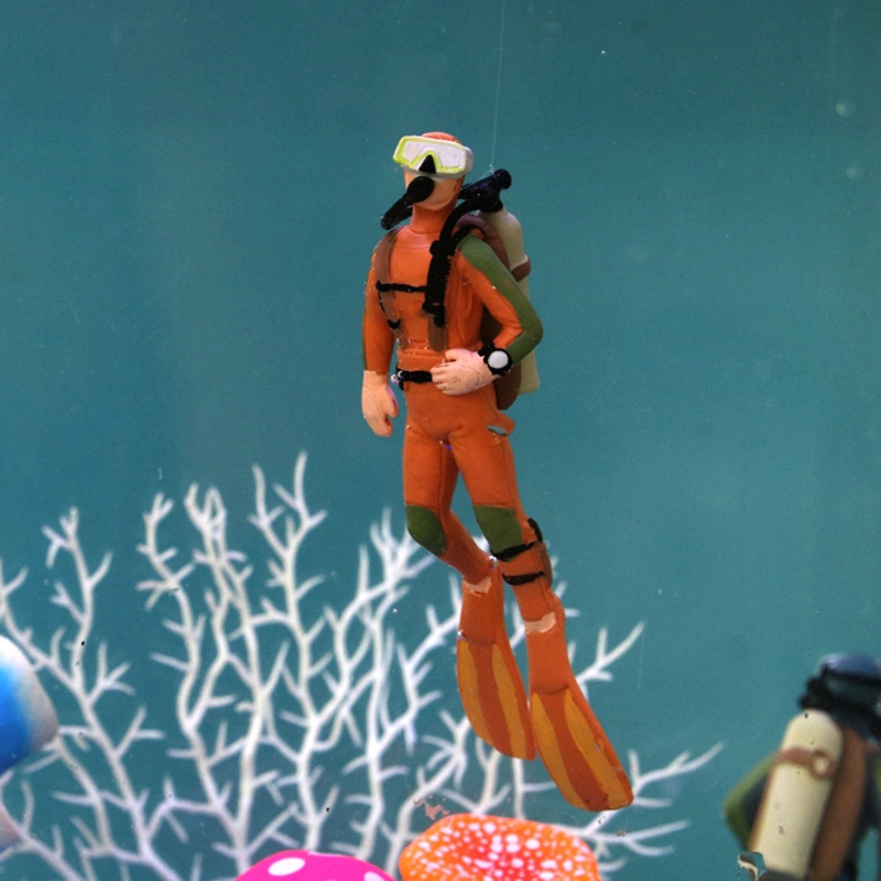 Aquarium DIVER ตกแต่งลอยเรซิ่น - Resin Art Underwater บทวิจารณ์และราคา