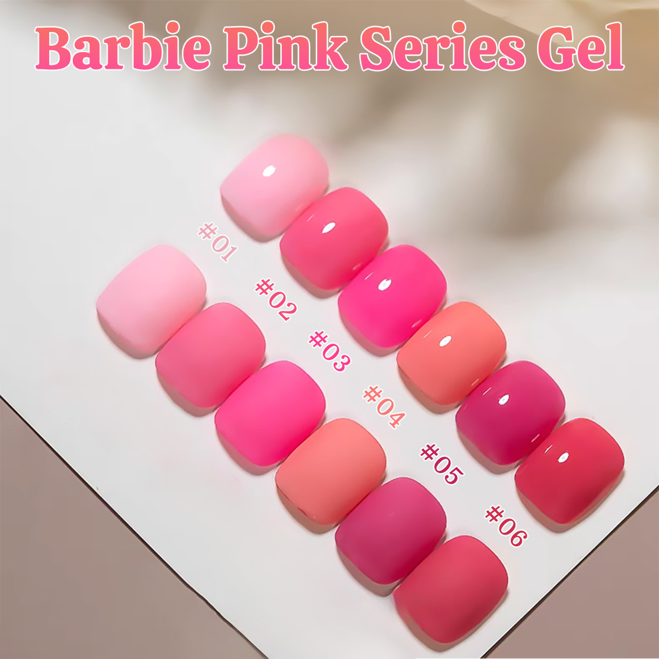 ZH1PCS เจลทาเล็บสีชมพูโรสยอดนิ - Resin Art For Rose บทวิจารณ์และราคา